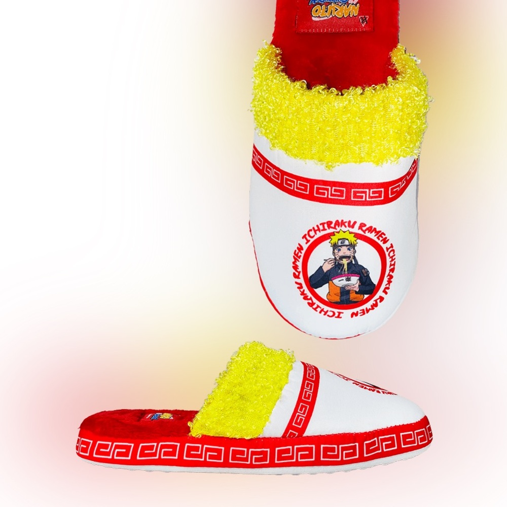 Comfy Naruto Ramen Slippers M/L (7-8-9)  NWT